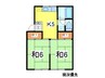 コーポシャルマンＡ 2Kの間取り