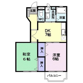 間取図 アーバンフォレストⅤ