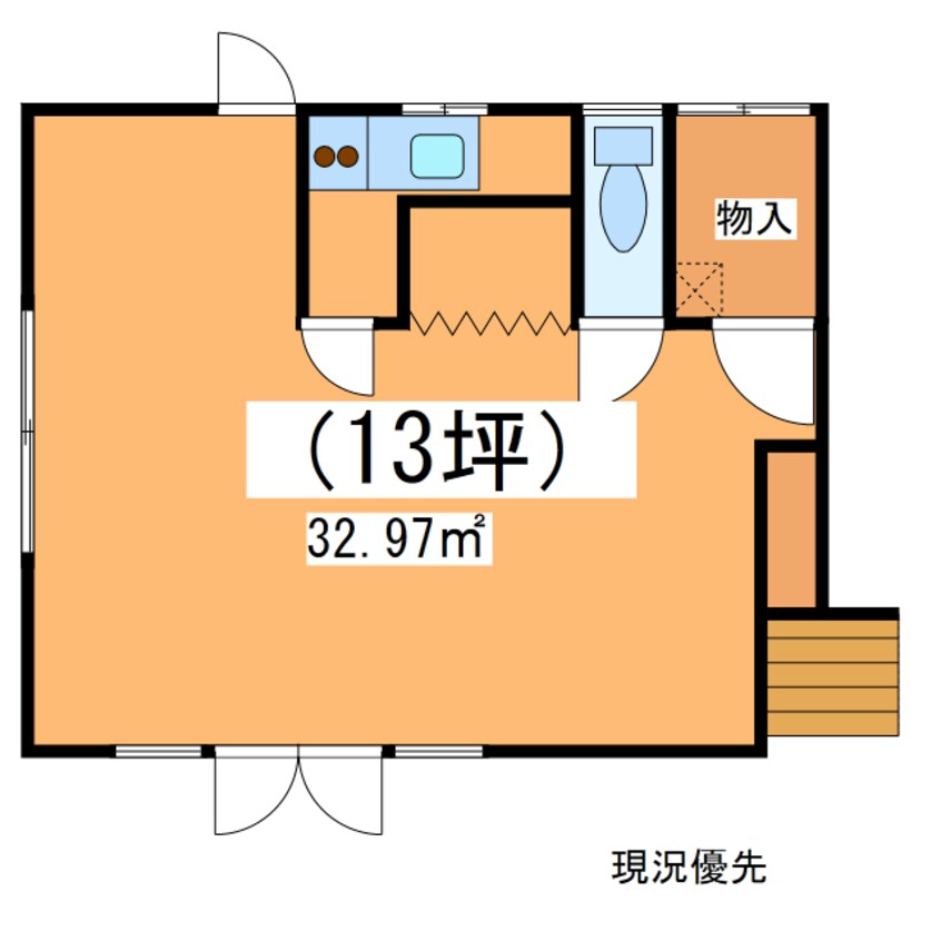 間取図 山形新幹線/天童駅 徒歩15分 1階 築16年