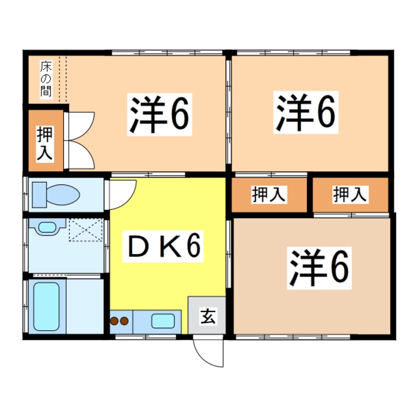 間取図 早川アパート