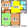 ダイヤモンドメゾン久野本 3DKの間取り