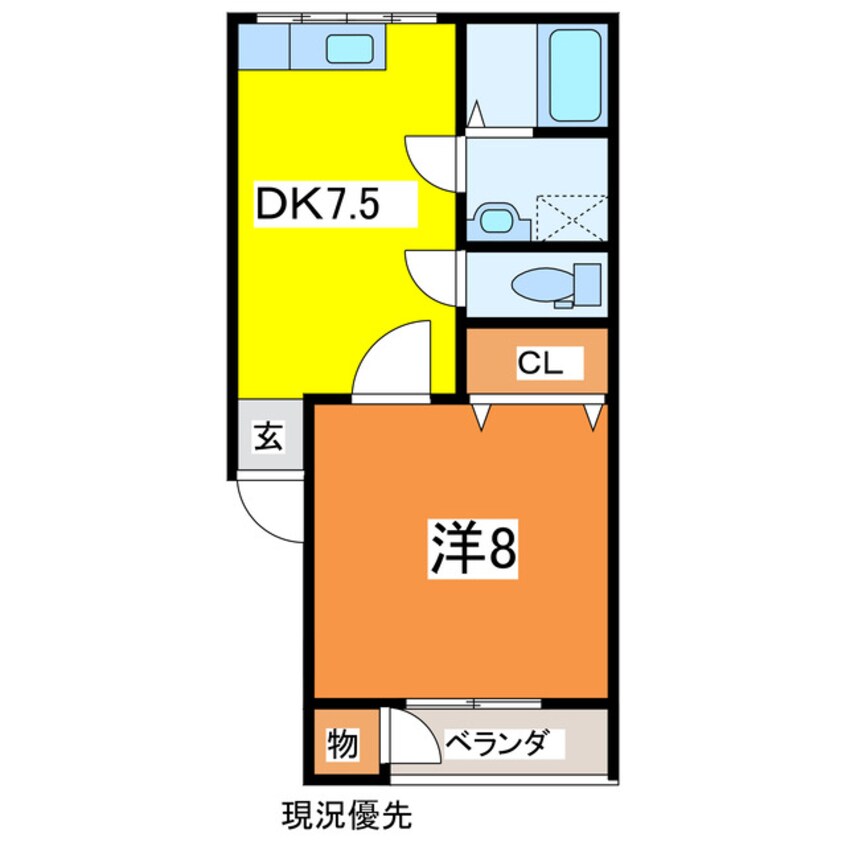 間取図 ユートピアＢ