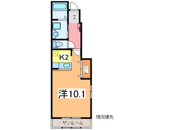 間取図 ラ・デシモＮ