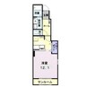ヴィアーレ・１３ 1Rの間取り