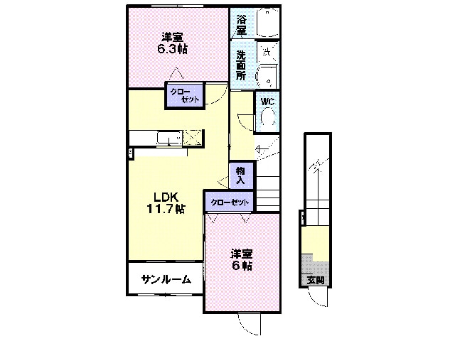 間取り図 フェリーチェ・ヴィータ