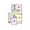 グラースアンジュ 2LDKの間取り