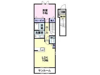 間取図 サンリットヴィラ