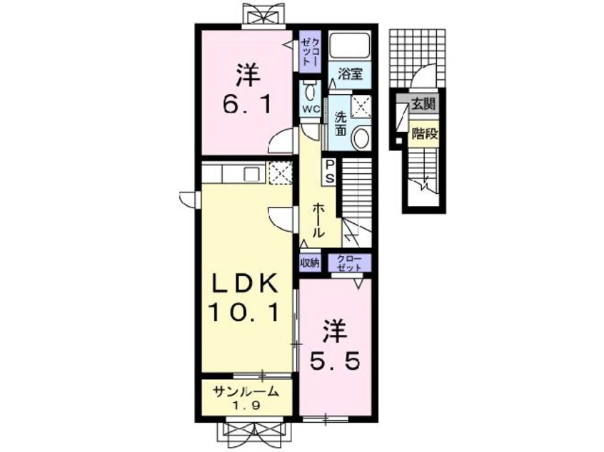 間取図 グランエスポワール