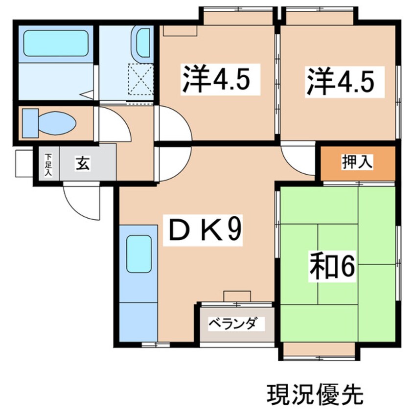 間取図 メゾン小畑