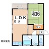 奥羽本線・山形線/乱川駅 徒歩19分 1階 築24年 1LDKの間取り