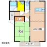 ＣＥＮＴＵＲＹ２１ｓｔ 1LDKの間取り