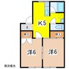 MTハイツ 2Kの間取り