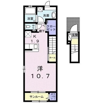 間取図 ベルカーサ