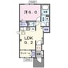 ヴィラ　ルーチェ A 1LDKの間取り