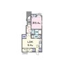 フォレストヴィラⅡ 1LDKの間取り