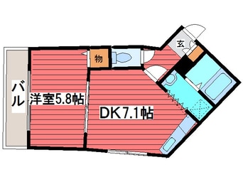 間取図 マープル月寒