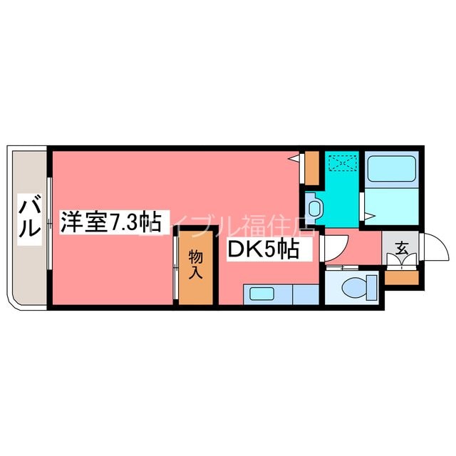 間取り図 レステ月寒