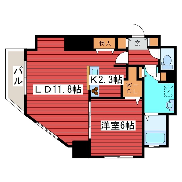 間取り図 F114