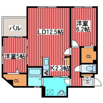 間取図 F114