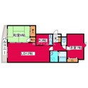 クレア西岡の間取図