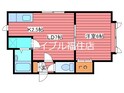 フォレスト南月寒の間取図