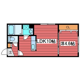 間取図 サンライン月寒東