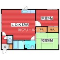 コーポたかはしＢの間取図