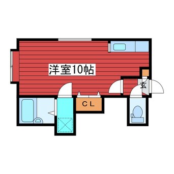 間取図 ＫＯＫＯＭＯ月寒