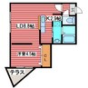 ブリオーレ月寒中央 1LDKの間取り