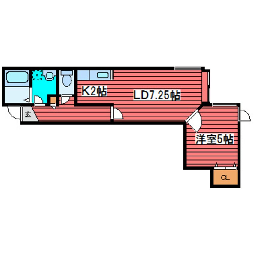 間取図 グラウディ・レビジョンIII