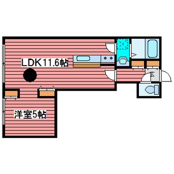 間取図 リベルタ福住