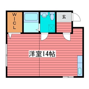 間取図 サンピア福住２-３