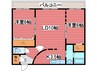ミリオンスターヒルズ 2LDKの間取り