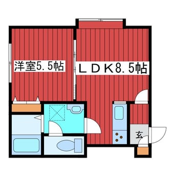 間取図 アークシティ西岡