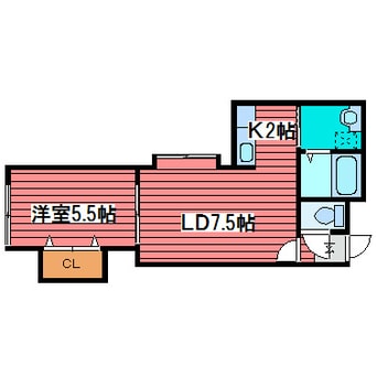 間取図 アーバンライフ月寒東