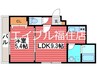 ムーンフェイス 1LDKの間取り
