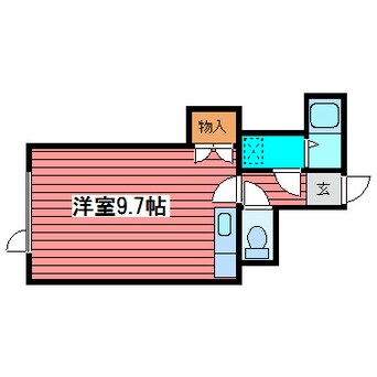 間取図 月寒マンション