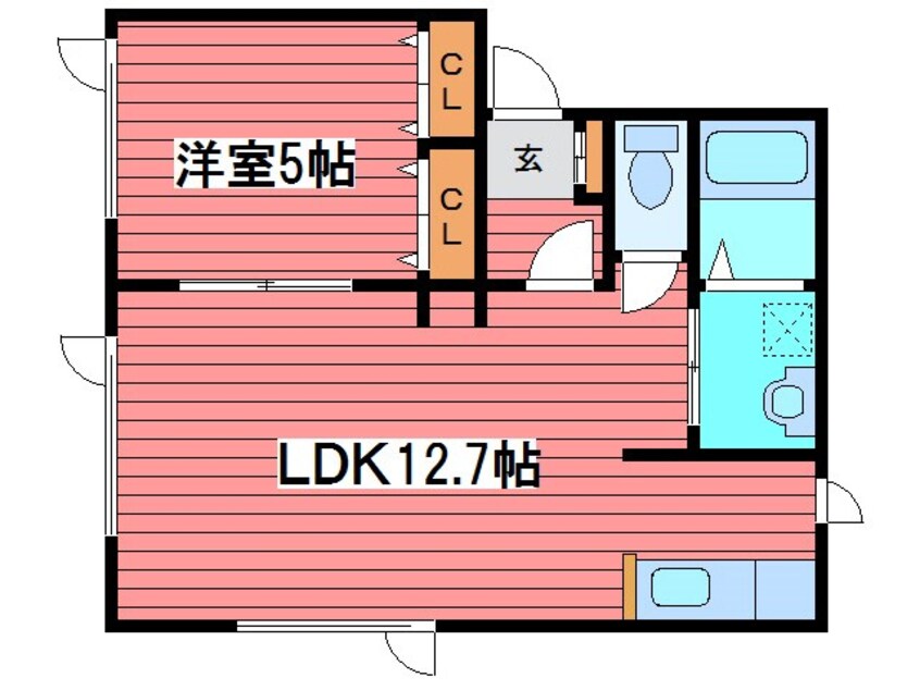 間取図 ノーヴェ月寒中央