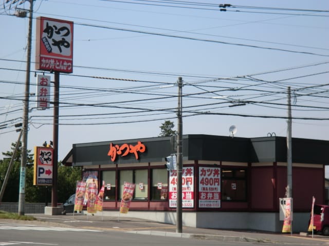 かつや札幌福住店(その他飲食（ファミレスなど）)まで609m ハーベストＶ