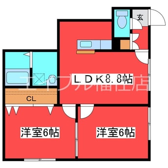 間取図 ビッグウエストI