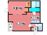 メゾンアストラル月寒東 1LDKの間取り