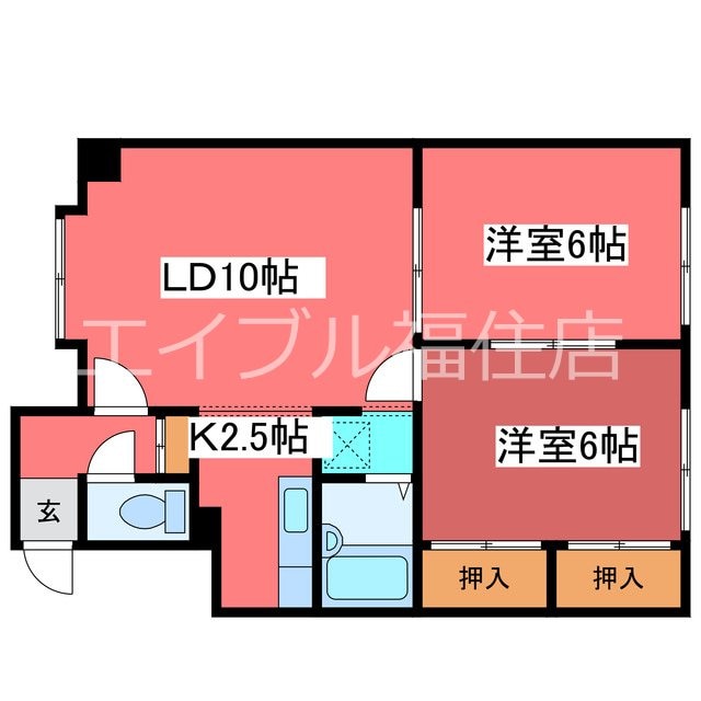 間取り図 シャルム羊ヶ丘