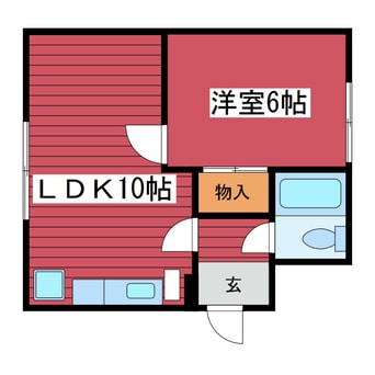 間取図 ホワイトコーポ