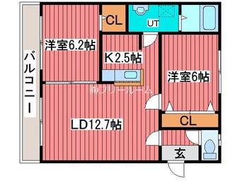 間取図 香風館壱番館