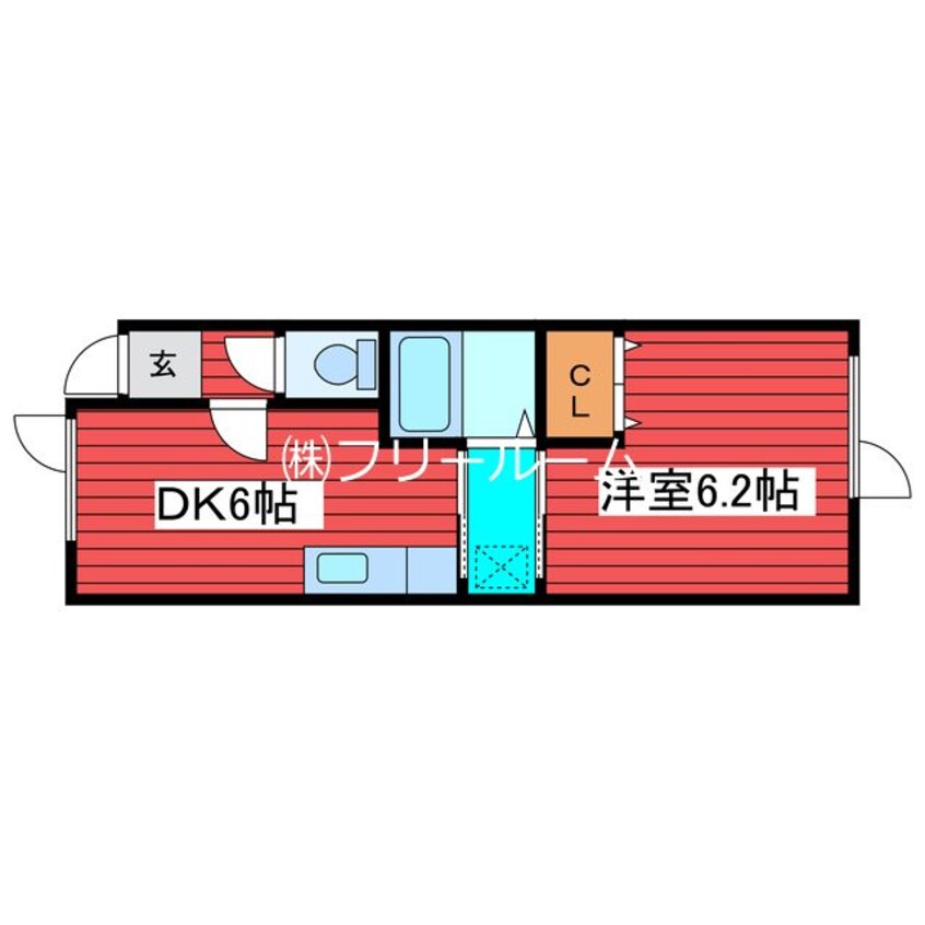 間取図 西岡コスモス