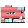 チェリーテラス 1Rの間取り