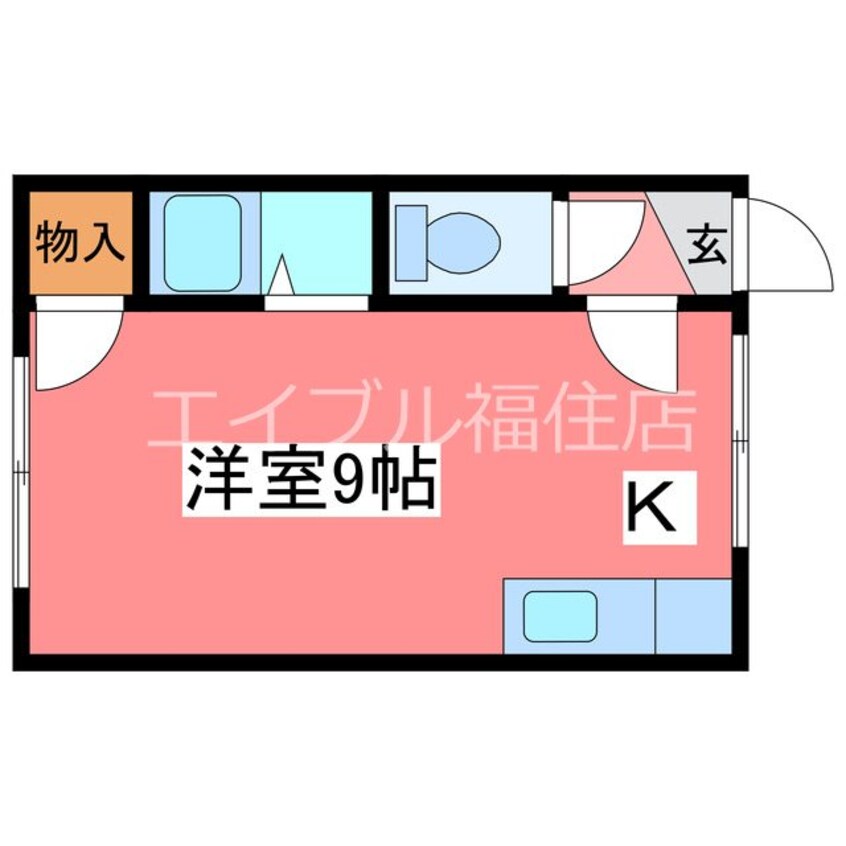 間取図 チェリーテラス