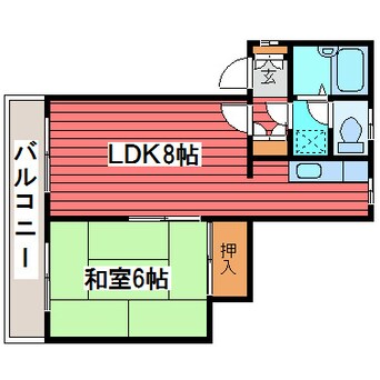 間取図 サンリバーみどり公園