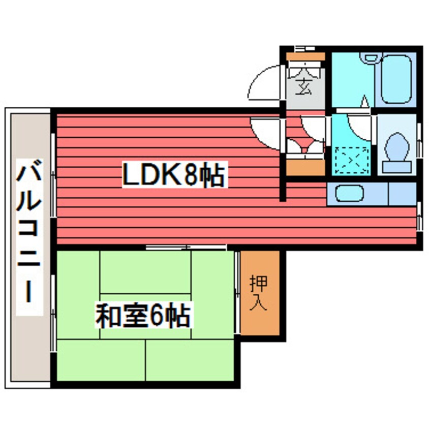 間取図 サンリバーみどり公園