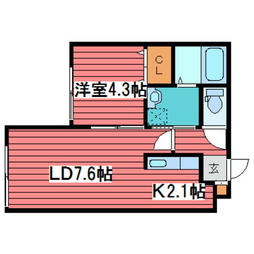 間取図 ＨＯＰＥ月寒中央 Ａ棟